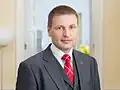 Hanno Pevkur, současný předseda strany