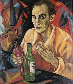 Autoportrét s cigaretou (1930)