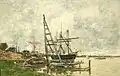 Přístav v Lormontu, 1875