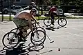 Bike pólo na pevném povrchu