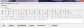 Program Harmonie spuštěn ve Windows 7