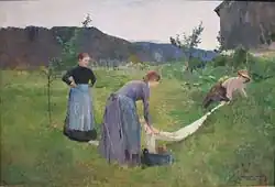 Sušení prádla (1886)
