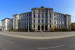 Hlavní budova TU Chemnitz