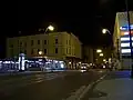 Stejný pohled v noci