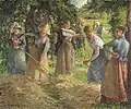 Camille Pissarro, Senoseč v Éragny, 1901