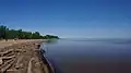 Pláž u Hay River
