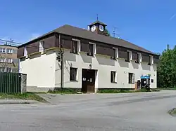 Hasičská stanice a pošta