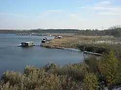 Pohled na Heřmanický rybník
