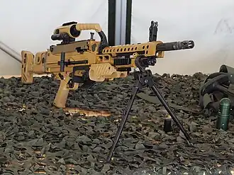 MG5 Bundeswehru s optickým zaměřovačem Hensoldt ZO 4×30