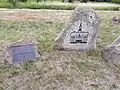 Místo bývalého centra Heiligenbeilu s obrazem radnice