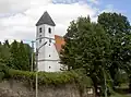 Pohled na kostel