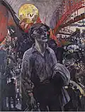 Heinrich Vogeler, Dělník v loděnici 1928]