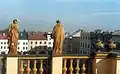 Restaurování balustrády v roce 2001