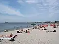 Pláž u města Hel