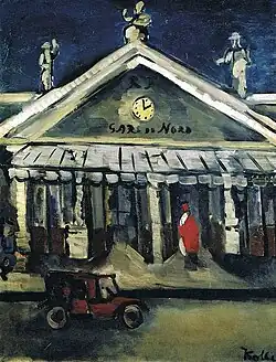 Severní nádraží, asi 1929