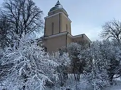 Kostel v zimě