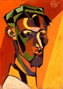 Henri Gaudier-Brzeska, autoportrét, 1913