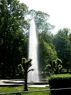 Erupce gejzíru v Herľanech