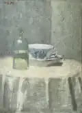 Herbert Masaryk Zátiší s lékovkou a šálkem
