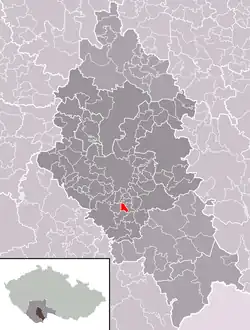 Heřmaň na mapě