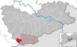 Hermsdorf na mapě