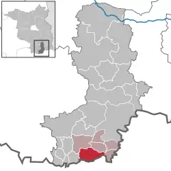 Hermsdorf na mapě