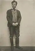 Hilbert Jan Vávra jako Tomeš (opera Hubička) 1909