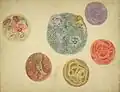 Hilda Pollak - Expressionen III, (kol. 1920)
