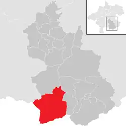 Hinterstoder na mapě