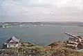 Hrad Hirado stojí na ostrově nedaleko Kjúšú.