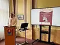 Historik Michal Bada na konferenci o Michalu Chrástekovi