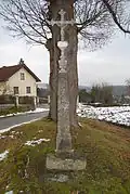 Kříž ve vsi