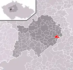 Hlásná Třebaň na mapě