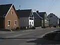 Zástavba jihovýchodně od zámku