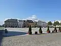 Hlučín, Mírové náměstí, západní strana