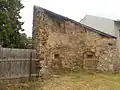 Hlučín, bašta městského opevnění, foceno od ul. Pode zdí