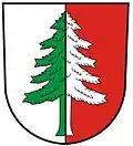 Znak obce Hlubočec