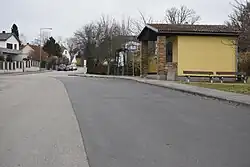 Náves v Hluboké