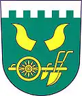 Znak obce Hluboké Dvory