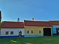 Památkově chráněné domky v Hluku