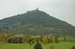 Hněvín: východní strana kopce
