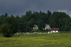 Pohled na vesnici