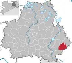 Hochkirch na mapě