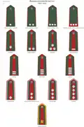 Značení 1925–1930, na rameni všední blůzy