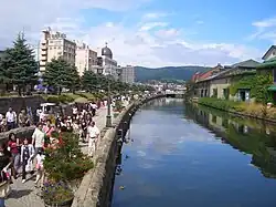 Promenáda u vody v Otaru
