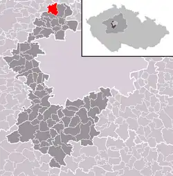 Holubice na mapě