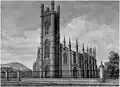 Kostel zasvěcený Nejsvětější trojici ve městě Burton upon Trent