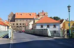 Most přes Radbuzu v Horšovském Týně