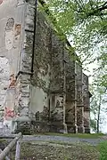 Opěrný systém kostela