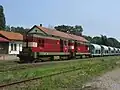 Lokomotivy řady 742 jsou často provozovány spřažené ve dvojicích pro zvýšení tažné síly